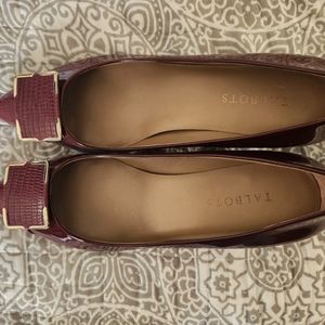Ladies shoes, Talbots, Dark red,  Size 10 never worn